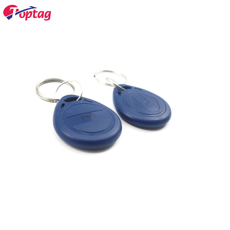 Customized Keychain NFC Smart Key Tag Plastic ABS 13.56Mhz RFID Keyfob