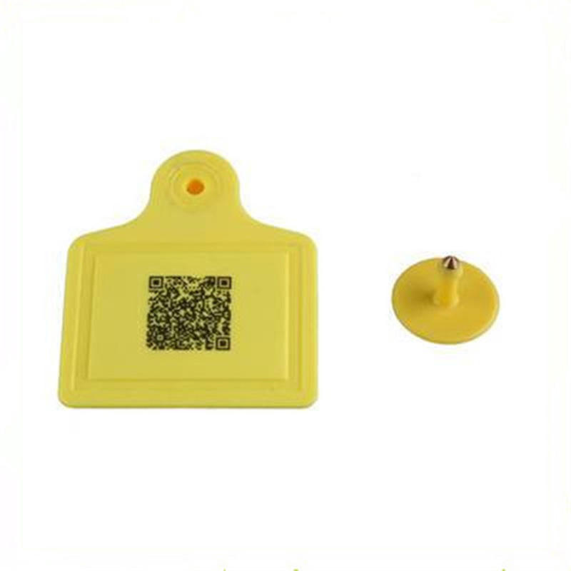 RFID Animal Microchip Cow Ear Tag with EM4305 for Identifaction