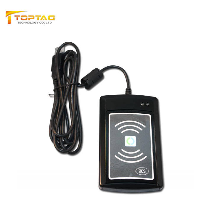 Dual Interface USB NFC + IC Chip Tablet PC ISO 7816 Smart Card Reader Writer ACR1281U-C1