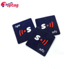 Custom Printing 13.56mhz NFC Anti Metal RFID Tag White RFID HF Sticker/Label