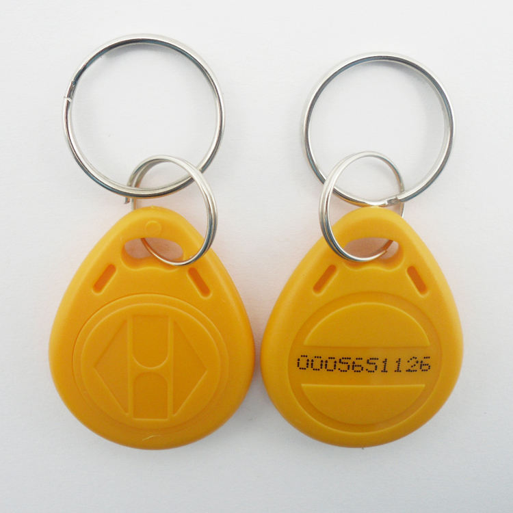 LF134.2KHZ/125Khz Rfid Smart ABC /Leather Keyfob /Tag/Chain Writable in EM4305, T5577 for Electronic Door System