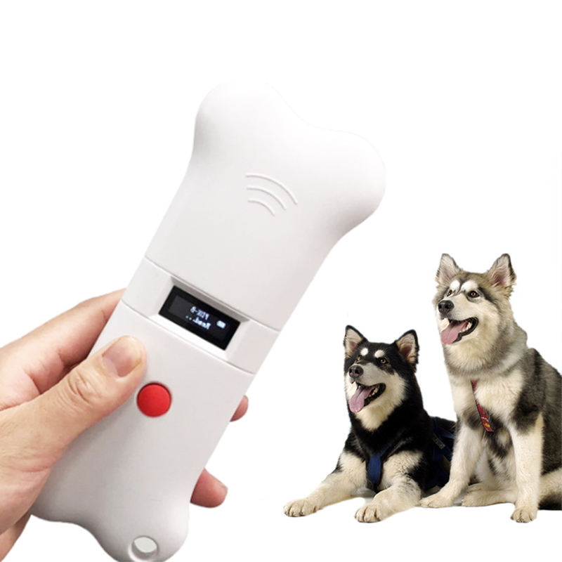 New Model Handheld RFID Tag Microchip Scanner Animal Microchip Reader for Pet Dog Cat