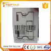 Custom anti-counterfeit RFID clothing labels garment tag apparel hang tags label for t-shirts