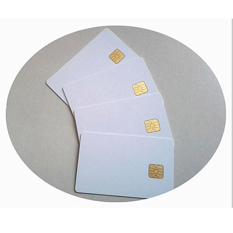 ISO7816 rfid contact smart IC card SLE4428 / AT24C16 EMV chip java card