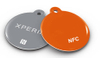 Custom Anti-Metal NFC Social Media RFID Epoxy Keyfob Hotel Key Card NFC RFID Epoxy Tag
