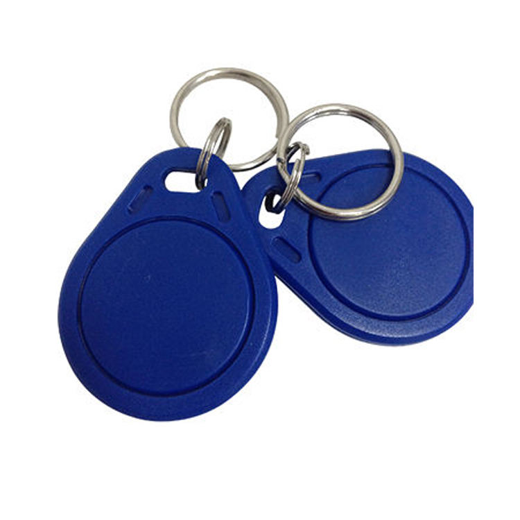 Toptag Customize RFID Keyfob Hotel Access control Door RFID Tag Rewritable Keyfob with Keychain