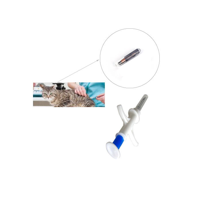 134.2KHz RFID Glass Tag ID Animal Pet Microchip for Dogs Cats