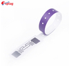 Toptag factory direct sale waterproof RFID 13.56mhz paper wristband for events
