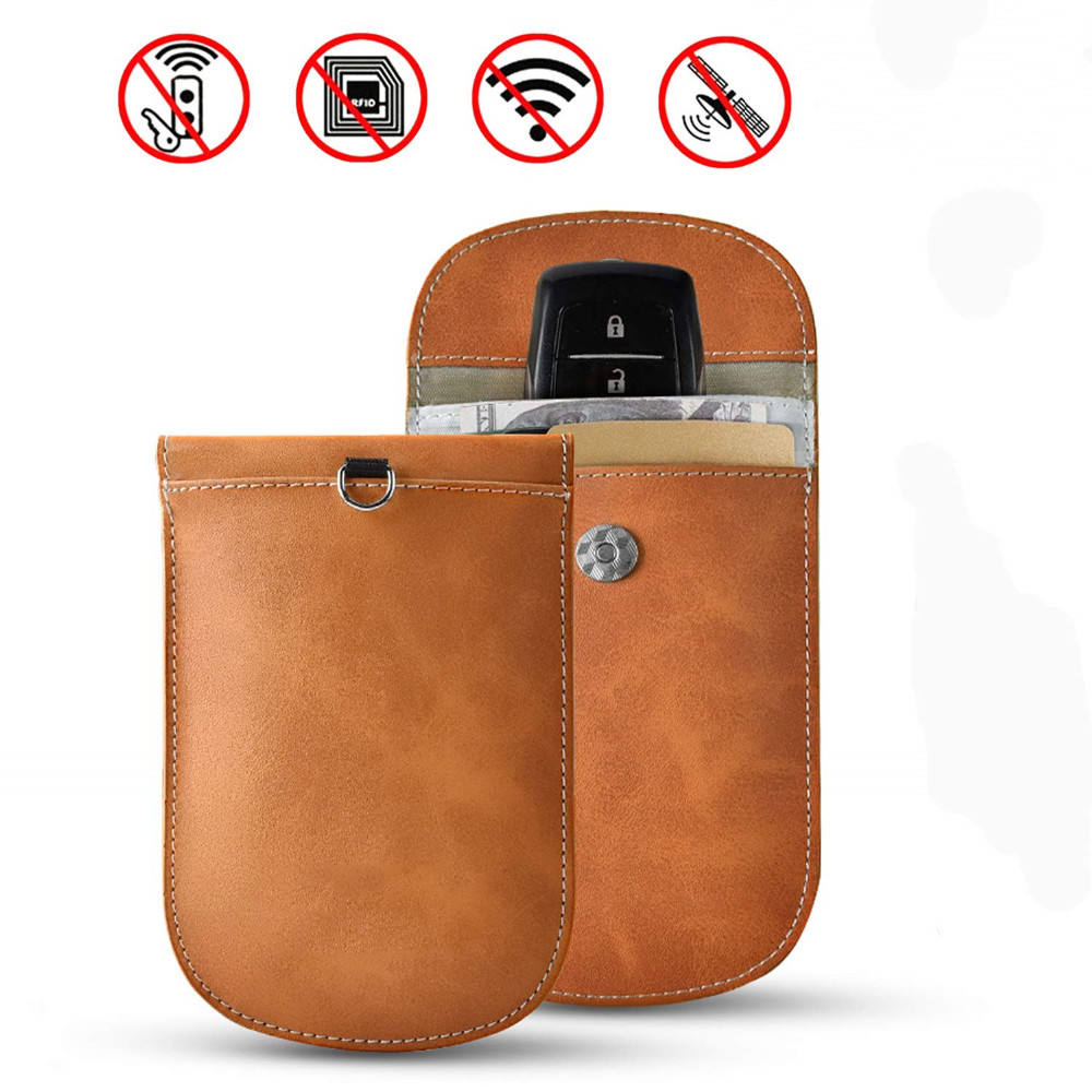 Car Key Signal RFID Faraday Bag RFID Signal Shield Blocking Pouch rfid blocking bag