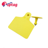 Disposable RFID 30mm Round Ear Tag 134.2Khz TPU Ear Tag for Pig Sheep Cattle