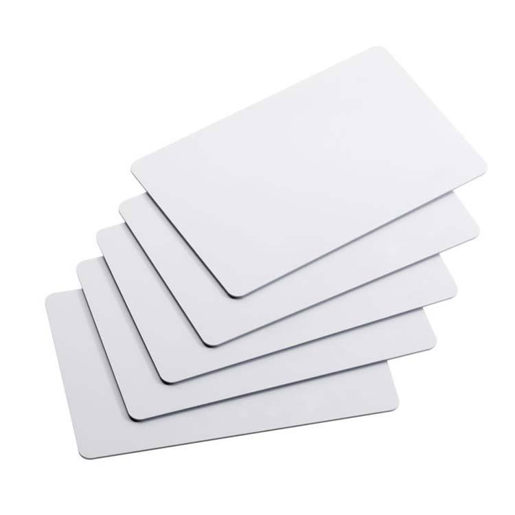 Blank inkjet paper ic cards , plain white paper ic cards