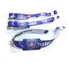 Hot Selling Party Festival Fabric Cloth Wristband Entrance Ticket Barrel Lock Wristbands Plain Event Satin Wristband For Concert