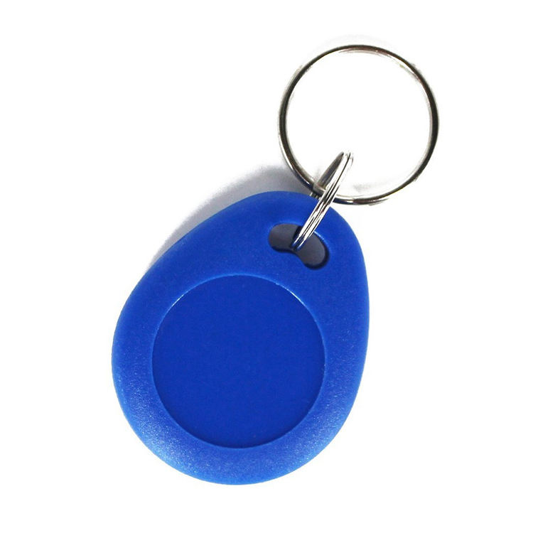 Customized RFID Keychain MF 1K NFC Key Fob Tag EM4200 RFID Keyfob Double Chip For Door Access