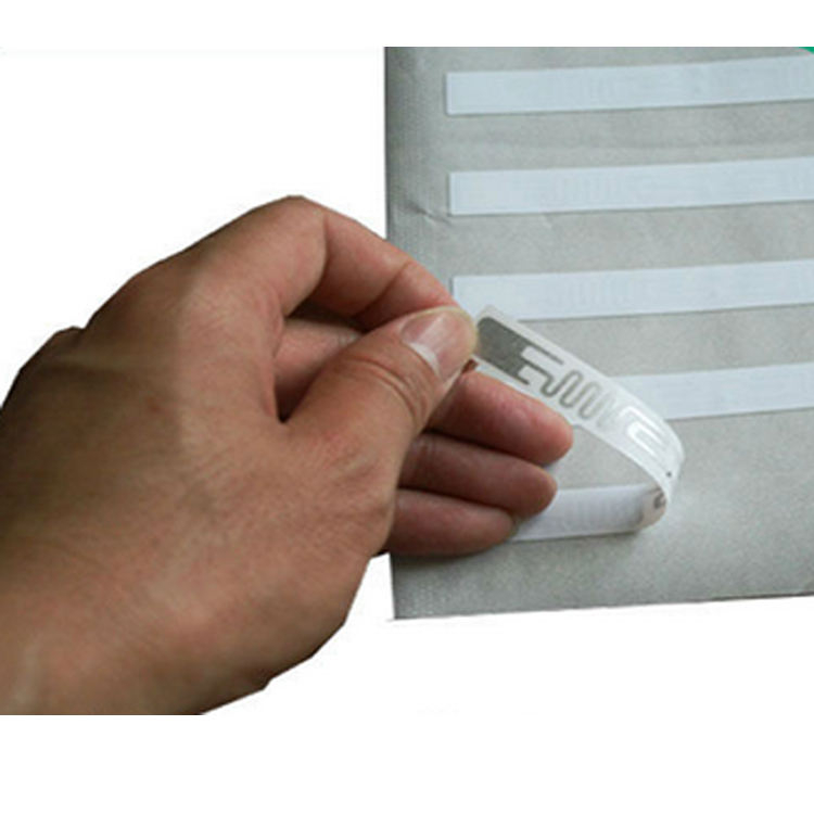 Library EAS Secure System PVC RFID UHF Book Tag Label Sticker Long range rfid tag