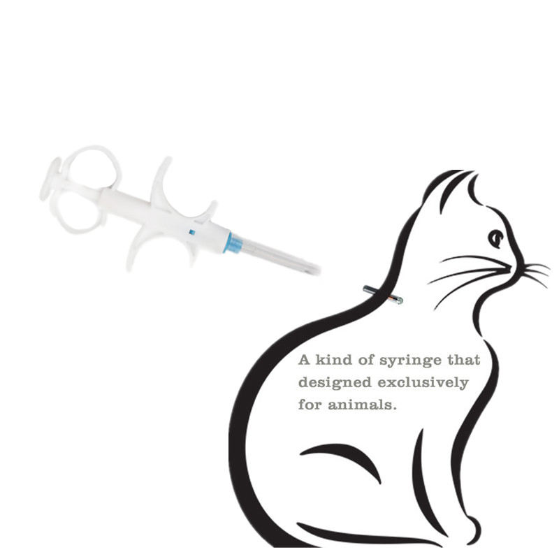 Toptag Wholesale Price 134.2Khz Microchip With Syringe For Small Animal
