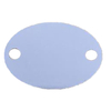 13.56MHz compatible 1 k chip oval shape 25*35mm size,with 0.8 mm thickness card