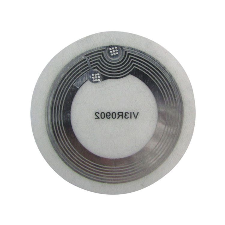 ISO 1800-6C RFID UHF U 8 Chip Self-adhesive Book Management Sticker Label mobile phone sticker