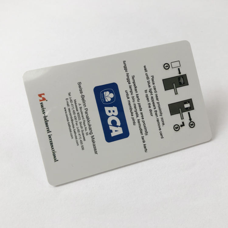 PVC Visiting Card / RFID Greeting Cards NFC Chip Playing Game rfid Cards
