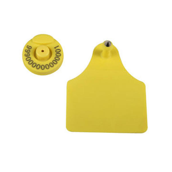 RFID Animal Ear Tag for Tagging Cattle / Pig / Sheep with Handheld Reader