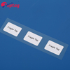 Custom logo RFID 13.56mhz PET Paper Tag/Label NFC Wet Inlay Sticker