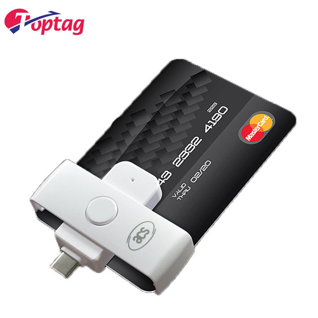 (USB Type-C) ACR39U-NF PocketMate II Smart OTG Mobile Card Reader for Contact card ISO7816