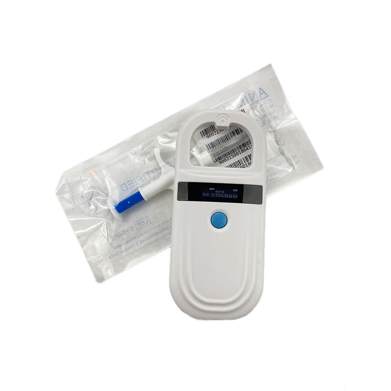 New Mini Handheld EM4305 Animal Reader Microchip glass tag Scanner