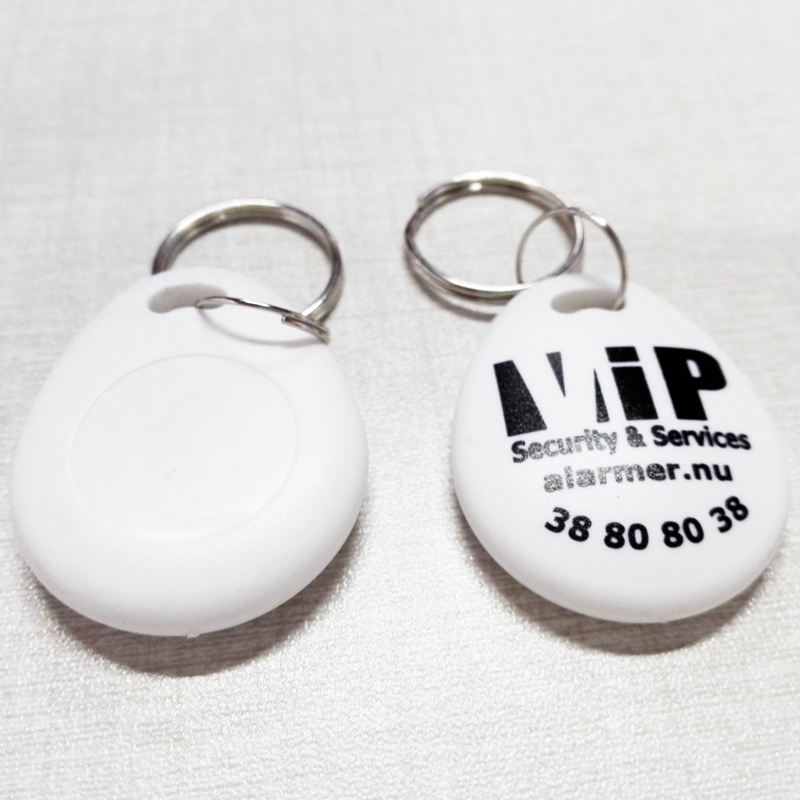 125KHz 13.56MHz Proximity ID Chip TK4100 Rfid Keychain NFC Key Fob Rewritable RFID Tag Keyfob