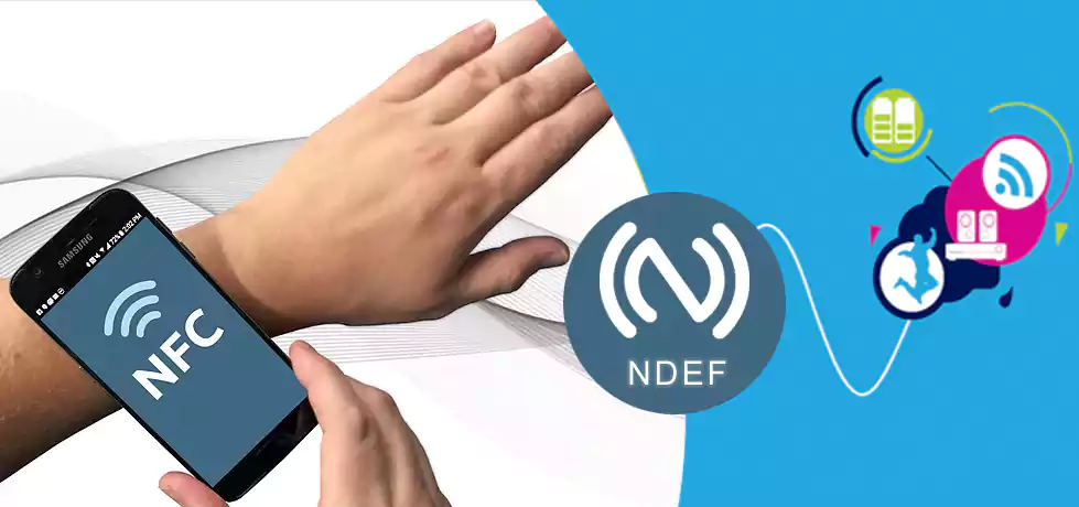 How does the NDEF format work?