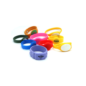 Customize color logo RFID wristband NFC silicone wristband bracelet