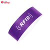 Toptag factory direct sale waterproof RFID 13.56mhz paper wristband for events