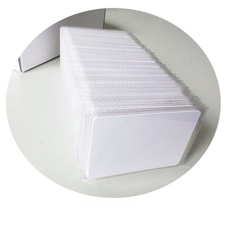 125Khz printable rfid PVC blank nfc mate business cards phone qrcode glossy white t5577 rfid card