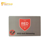 E-Field travel Anti theft skimming blocker RFID/NFC blocking Card for Wallet Safety