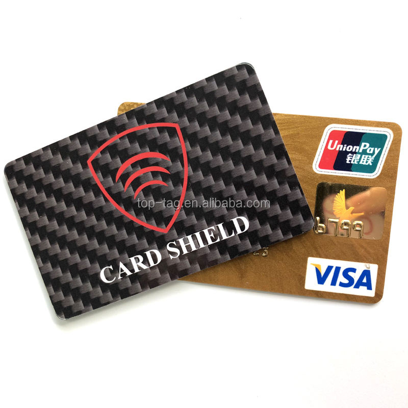Anti Skimmer Custom RFID Card Blocker/ Debit Card Signal Blockers