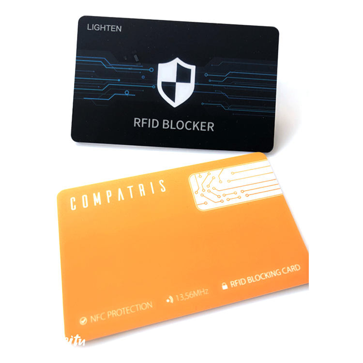 Anti Skimming RFID Card, Secure RFID NFC Blocker for Credit & Debit Card