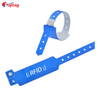 Toptag waterproof custom size RFID 13.56mhz plastic wristband bracelet for events