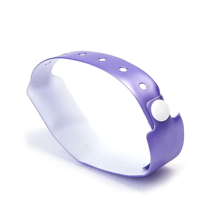 Customized design id wristband soft pvc is bracelet for hospital kids children