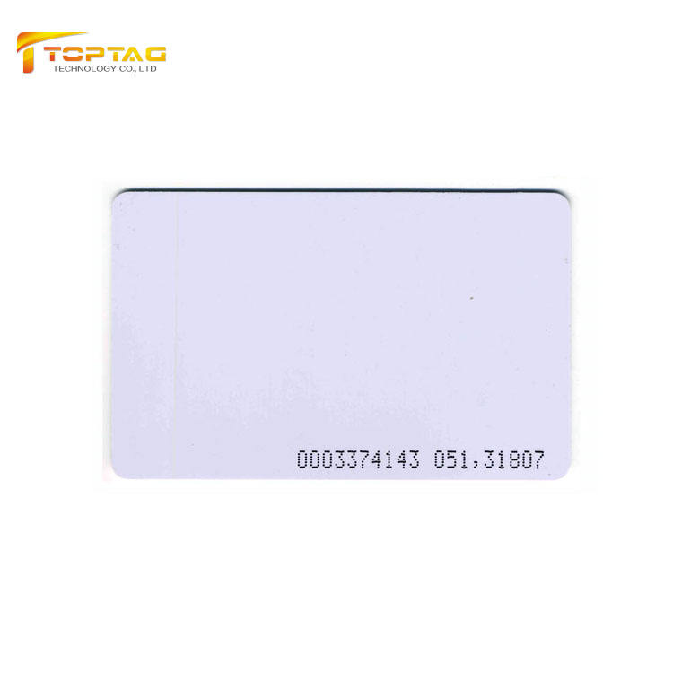 125KHz TK4100 Blank EM Card with 18 Digits ID Numbers Printed
