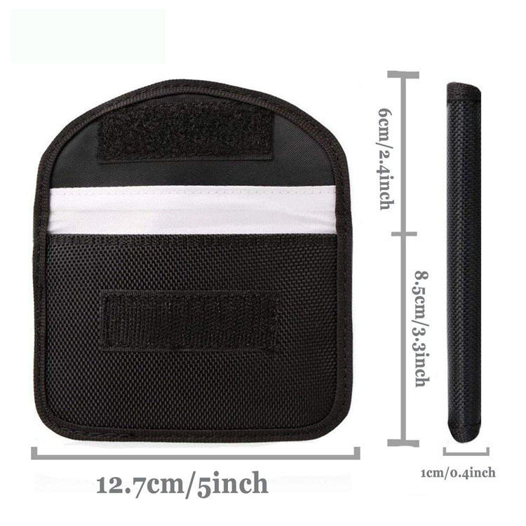 Multi-purpose Anti Scan Oxford Fabric RFID Blocking Card pouch Cell Phone Signal Blocking Holder Travel Pouch Purse Bag