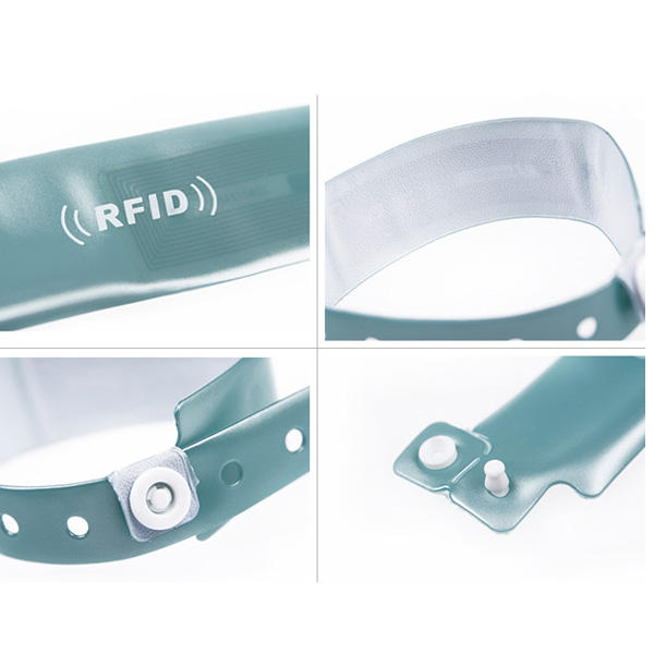 Disposable Concert NFC Wristband / Entrance Ticket RFID Identification Bracelet