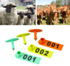 125khz/134.2khz ear tag cattle Electric animal tag RFID EM4305 ear tag For Pig cow cattle goat