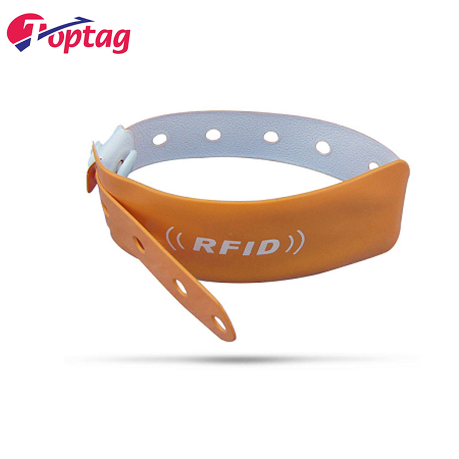 Best Price RFID F08 PVC Disposable Wristband for Hotel/Park Management