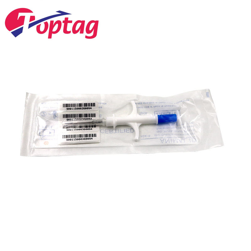 Animal Id Implantable Syringe Pet Microchip Injector Rfid Tag 2.12*12mm