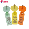 Favorable Price LF TPU 134.2khz rfid round animal ear tag for Pig Sheep management