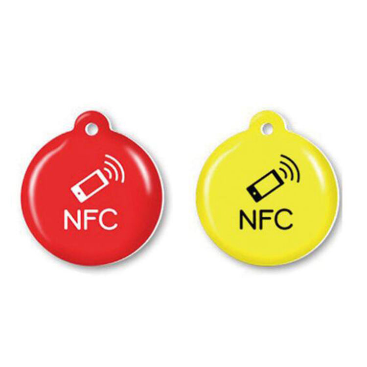 NFC tags 13.56 mhz Rewritable epoxy nfc tag anti-metal sticker