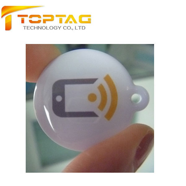ISO11784/11785 PVC RFID Epoxy Tag,PET Necklace Pendant TK4100 For pet Tracking