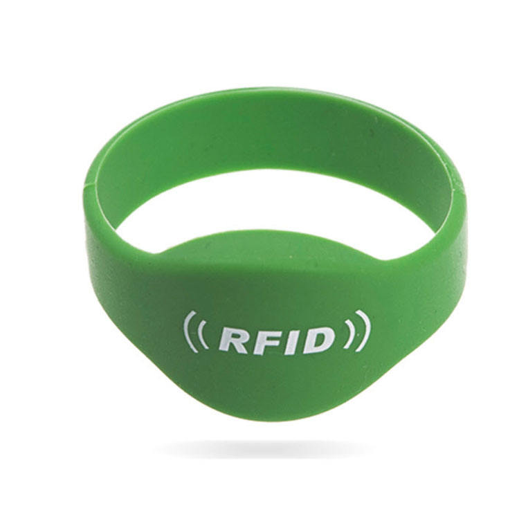 LF HF UHF Colorful Rfid Led Wristbands