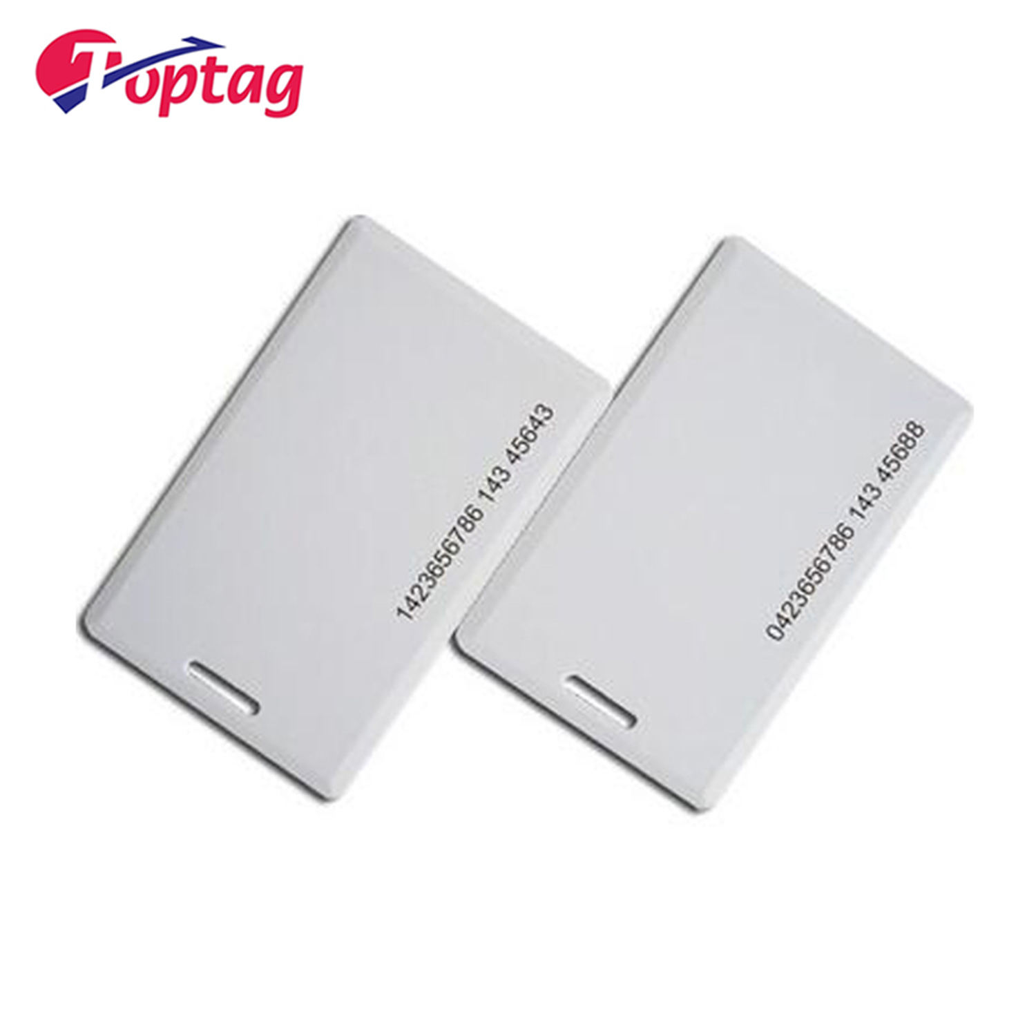 High Quality TK4100 T5577 125Khz thick card RFID Blank White Card