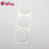 Custom Printing 13.56mhz NFC Anti Metal RFID Tag White RFID HF Sticker/Label