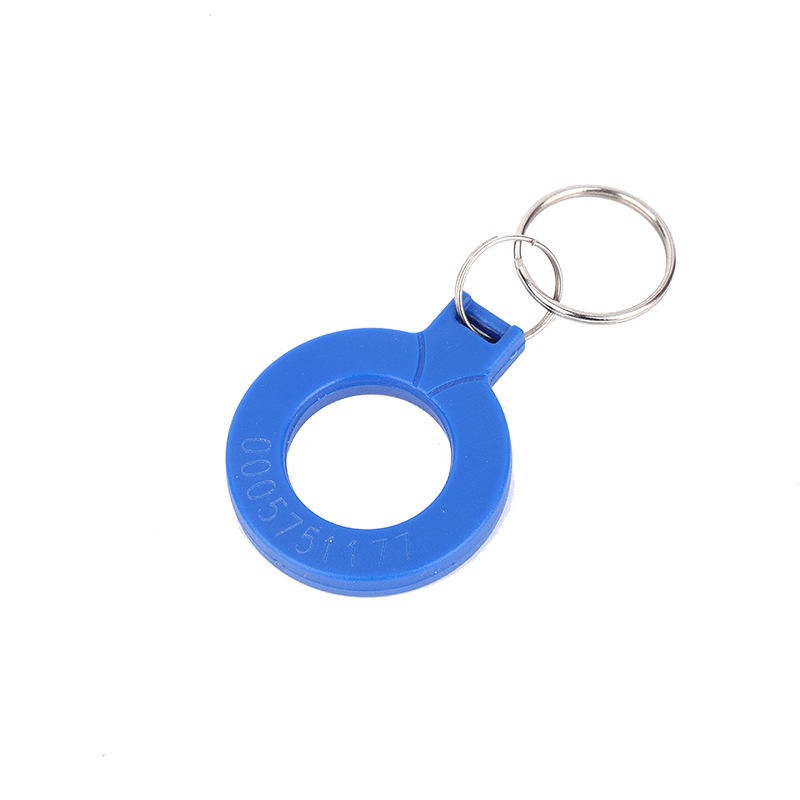 Custom Printing Wholesale ABS RFID 13.56MHZ Keyfob Door Key Chains