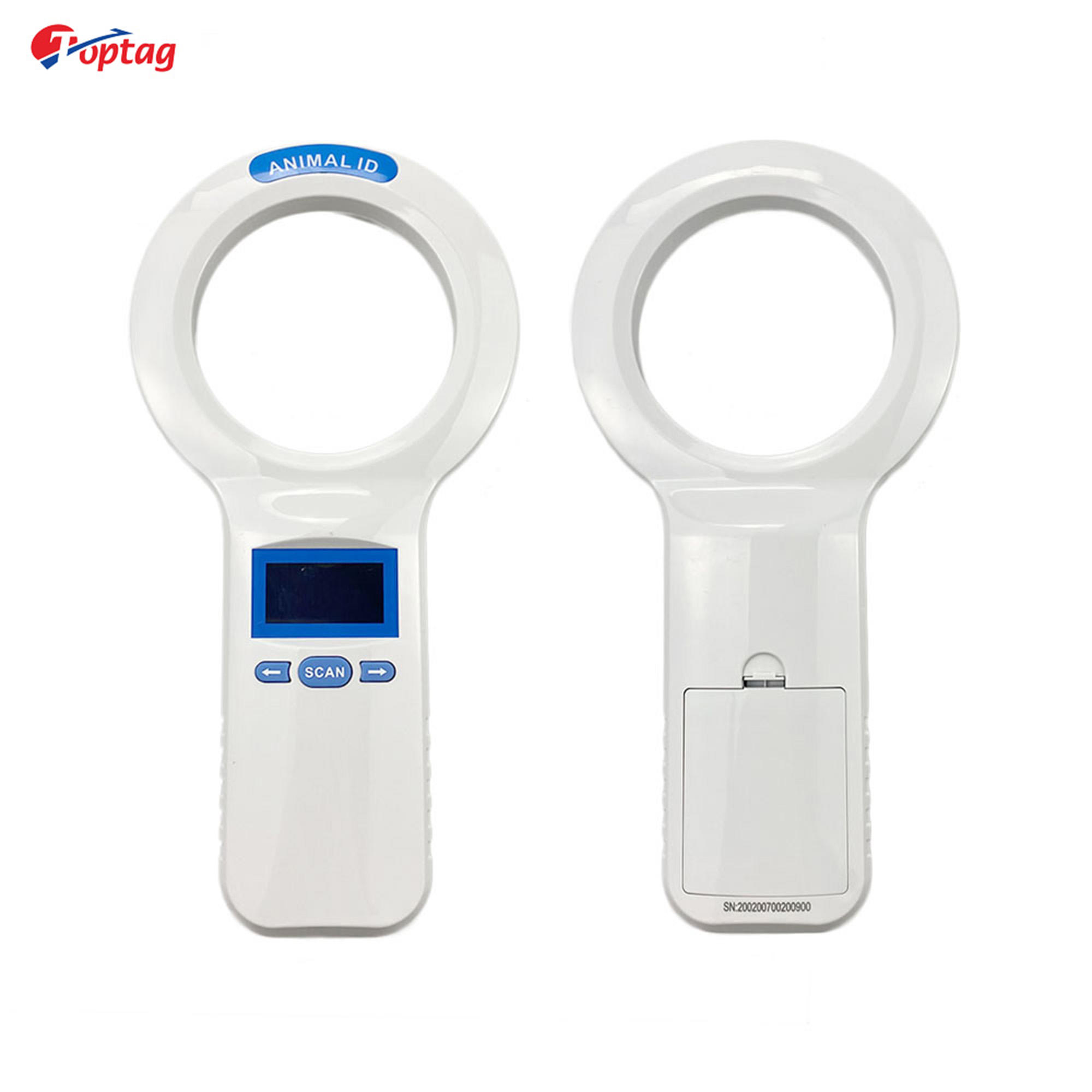 Factory Direct Sale PT200 134.2khz RFID FDX-B Animal Microchip Reader Glass Tube Tag Scanner
